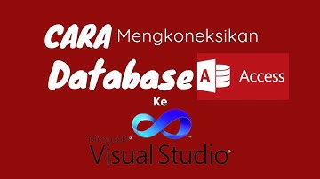 cara koneksi database access ke vb.net