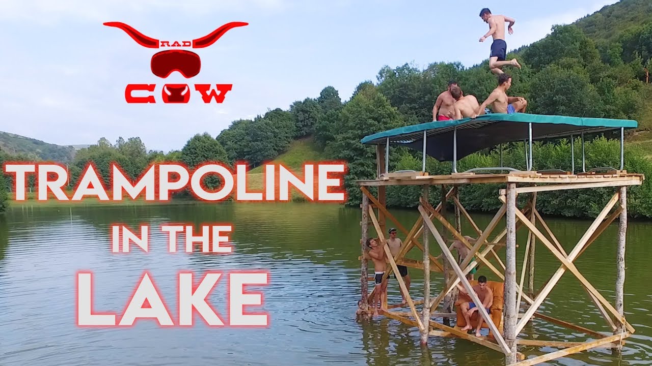 TRAMPOLINE AU DESSUS DU LAC | RadCow X Adrenaline Addiction