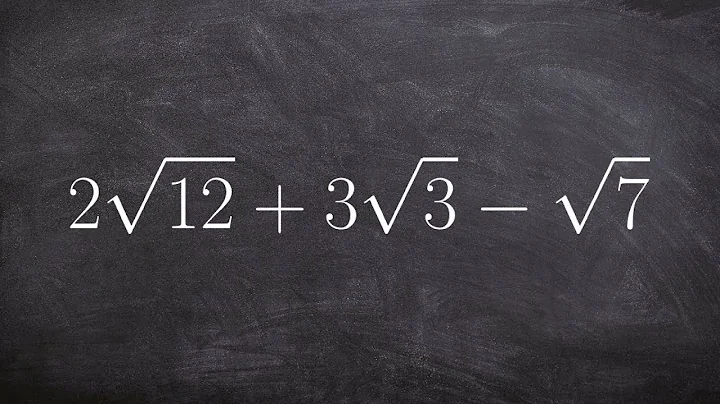 Learn how to add & subtract radical expression by simplifying