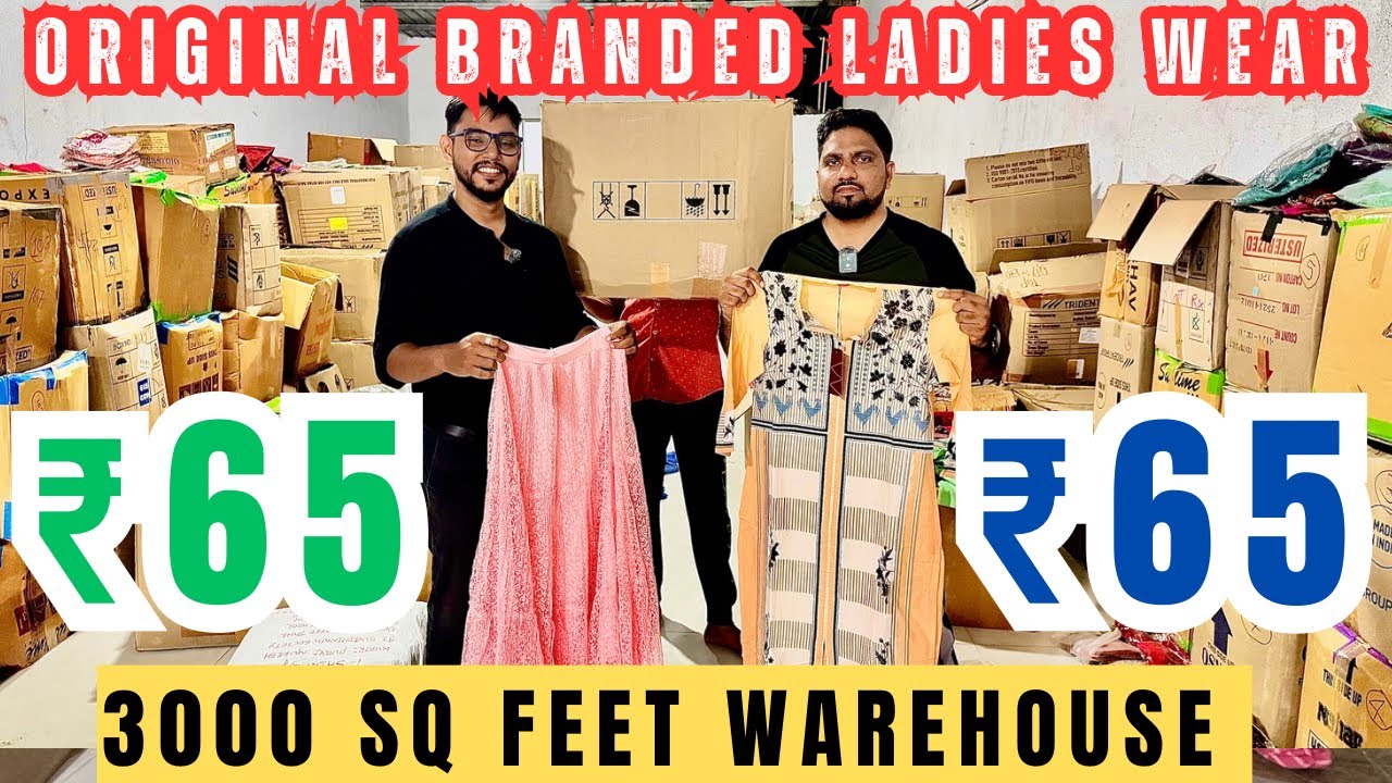 Biggest Original Branded Surplus & Imported Ladies Wear Warehouse In Mumbai / K Enterprise