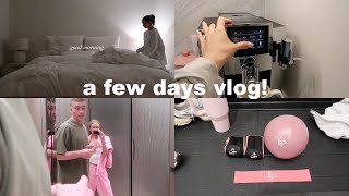 vlog: a few days in my life \& prepping for my Bach trip!