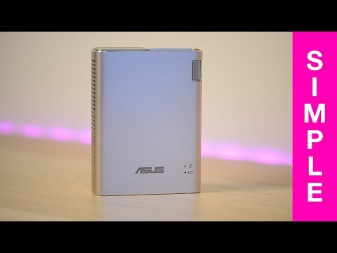 ASUS ZenBeam Go E1Z REVIEW - The world's brightest USB pocket projector 🙌