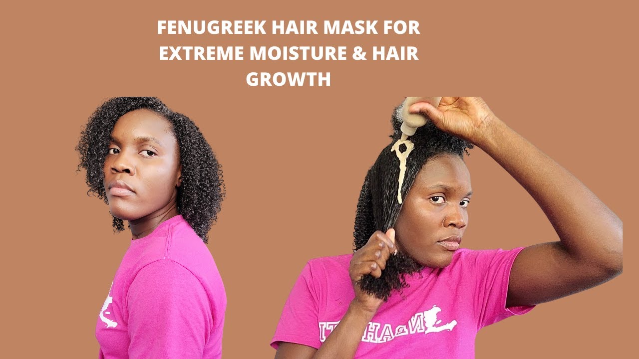 FENUGREEK POWDER HAIR MASK FOR MOISTURE & HAIR GROWTH FOR TYPE 4