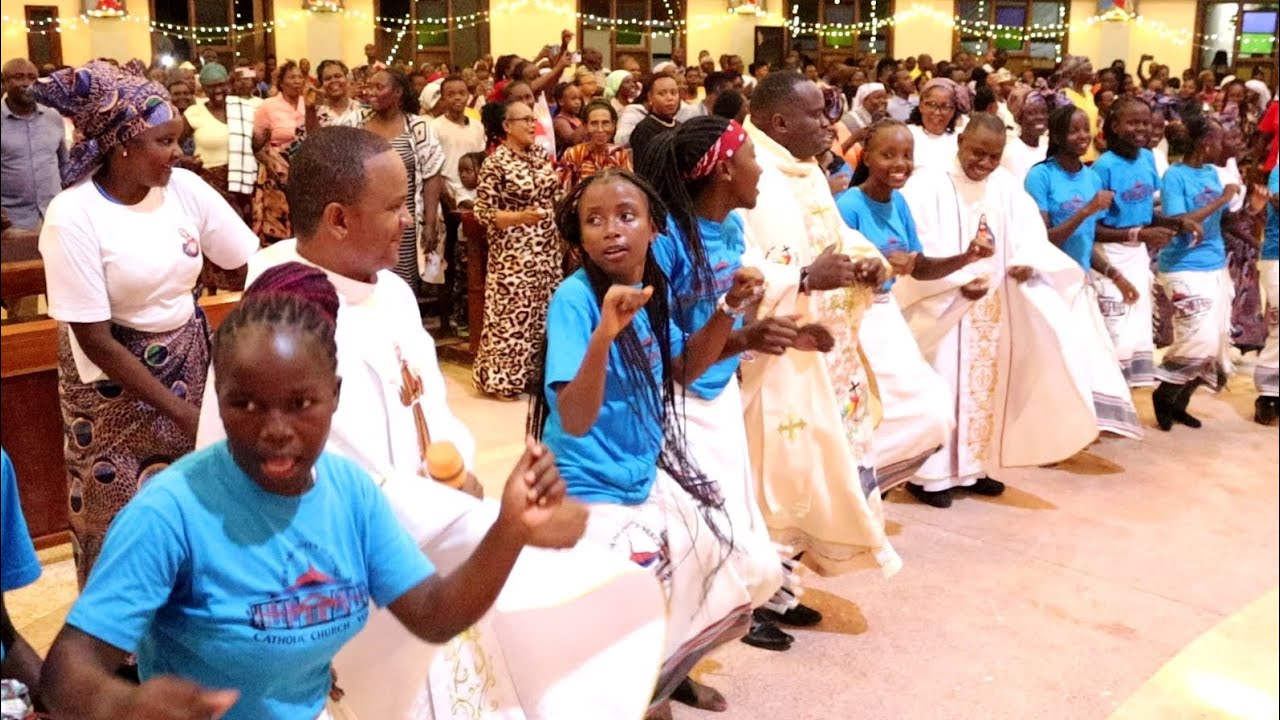 Pomp and Colour Mark Christmas Vigil Mass at Our Lady Queen of Peace, Voi