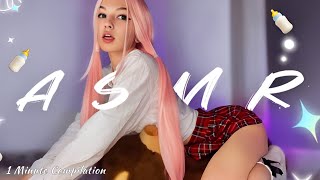 Soly Asmr Fan - ASMR COMPILATION 100 Triggers cosplay roleplay 3dio lick ear eating acmp