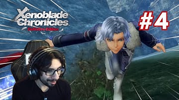 WHO THE HECK IS THIS GUY? Xenoblade Chronicles: Definitive Edition - BLIND LIVE PLAYTHROUGH - Part 4