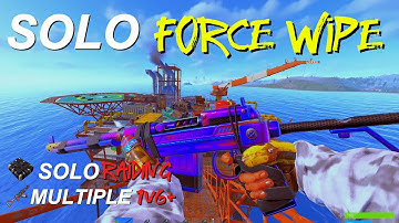 The 12,000 Hour SOLO FORCE WIPE EXPERIENCE - Rust Movie