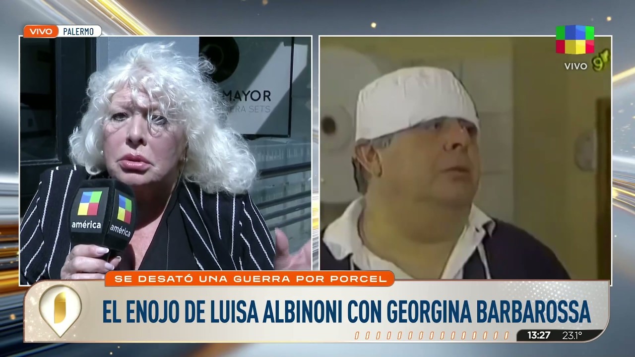 💣LUISA ALBINONI DEFIENDE A JORGE PORCEL: "Era una excelente persona"