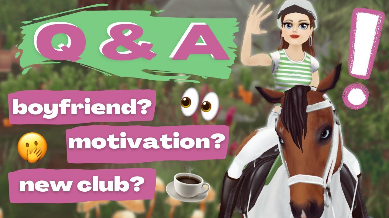 BOYFRIEND? FACE REVEAL?🤭 2K Q&A II Star Stable