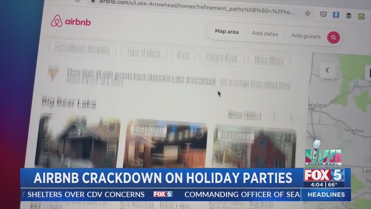 Airbnb Cracks Down On Holiday Parties - YouTube
