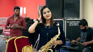 Lipika 90's Hits Saxophone Song || Aankhon Se Tune Kya || Saxophone Queen Lipika || Bikash Studio
