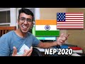 Is New INDIAN Education System AMERICANIZED? Education Policy 2020!! India vs USA