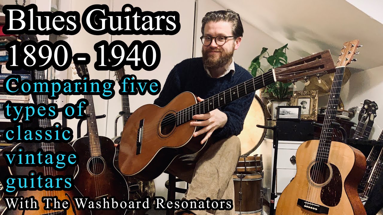 Blues Guitar History 1890 to 1940. X Brace vs Ladder Brace vs