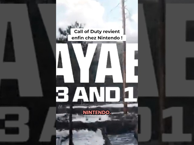 Call of Duty revient chez Nintendo