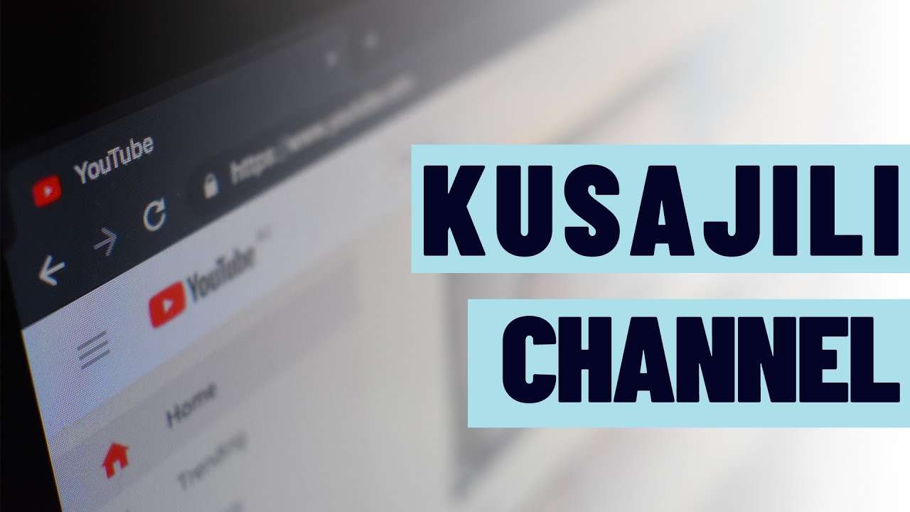 Jinsi ya kusajili channel yako