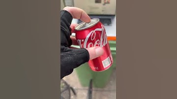 How Cyclists open a can of COKE! #Shorts