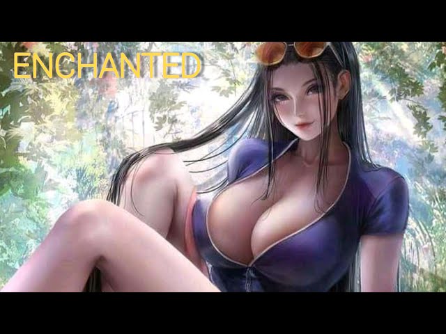 ENCHANTED - Taylor swift with lyrics (Nightcore version) love song class=