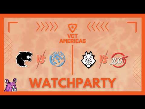 FUR vs LEV & 100T vs G2 | VCT Americas Stage 1 Playoffs #VCTWatchParty