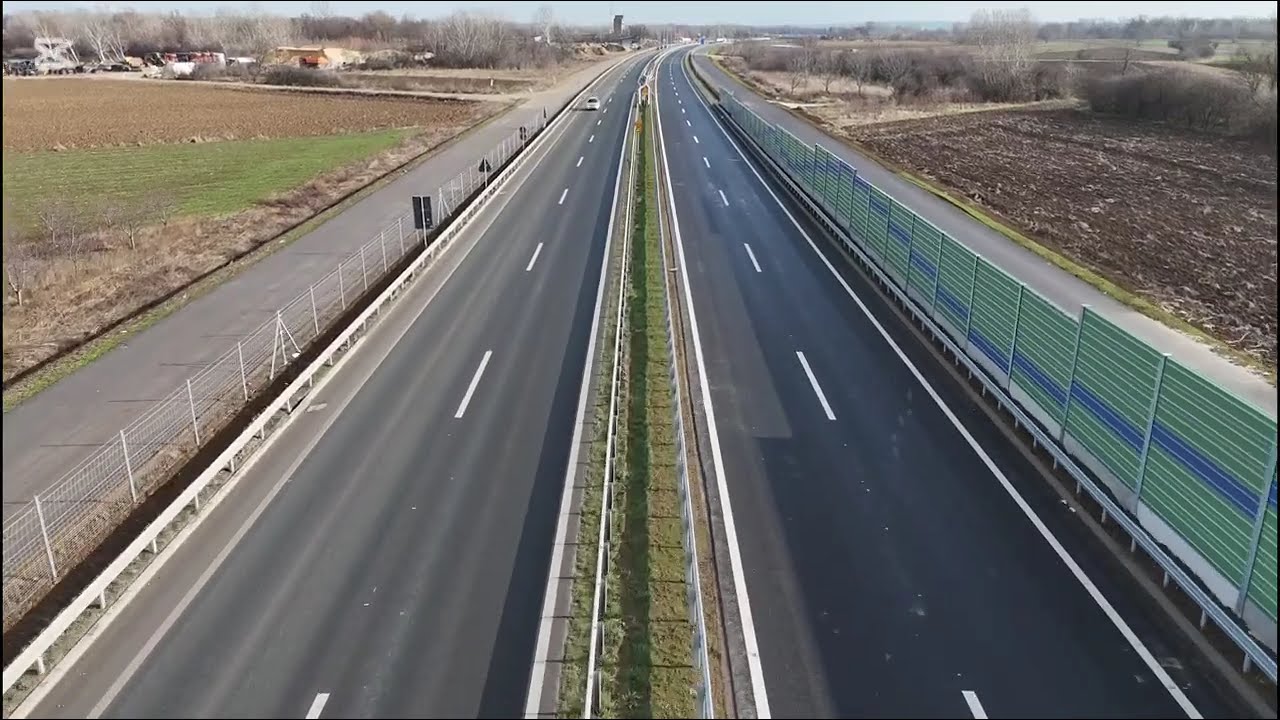 Dunavski koridor - Mala Krsna - Požarevac - dron snimak