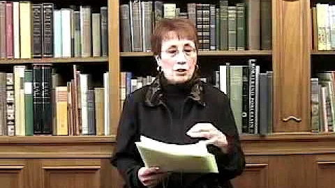 Elaine Preston reads two poems on poetryvlog.com