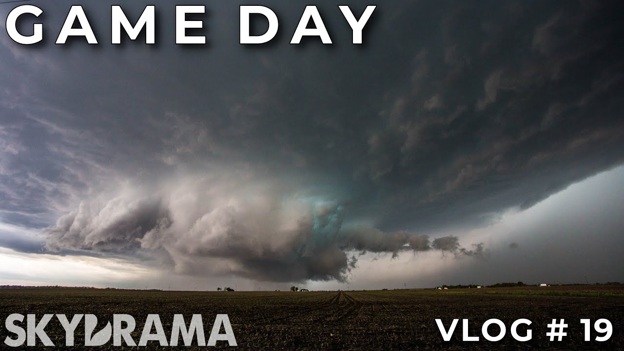 GAME DAY | I-72 Supercell & Tornadoes | Long-Form Storm Chasing Vlog ...