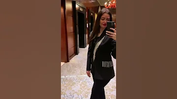 هبة مجدي في احدث ظهور بالاسود 
