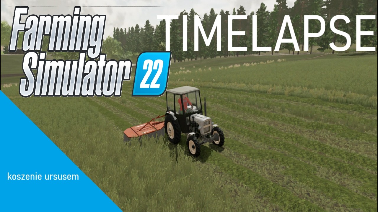 FS22 łódzka wieś S2 - koszenie ursusem