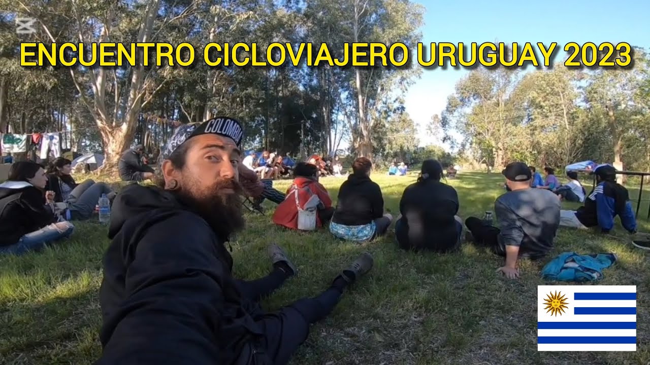 Encuentro CICLOTURISMO 2023, URUGUAY en BICICLETA Noche de las Antorchas en La Paz - Colonia