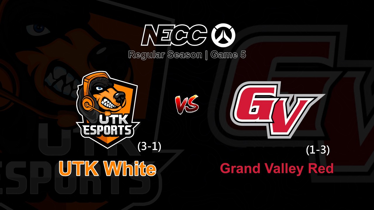 UTK eSports Overwatch vs Grand Valley Red!