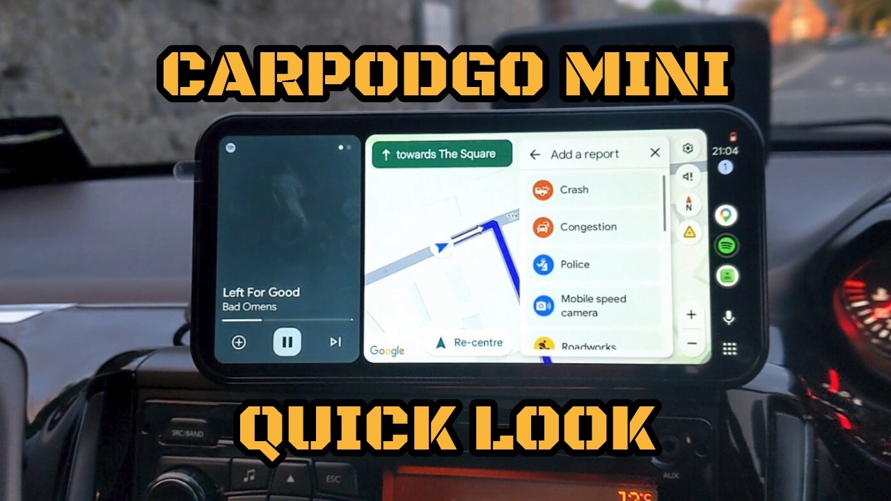 CarpodGo Mini - Quick Look - YouTube
