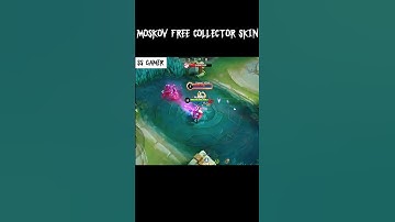 moskov free collector skin 😈😈 use this sound #mlbb #edit #shots