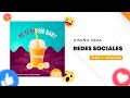 Photoshop Tutorial 📷 Cómo Diseñar para Redes Sociales 🔥 | How to Design for Social Media 😎