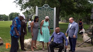 Michigan Historical Marker Designated to Detroit’s Historic Black Bottom Neighborhood | Clip