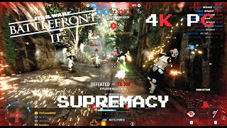 Star Wars Battlefront 2 - Supremacy - Gameplay PC 4K -No Commentary