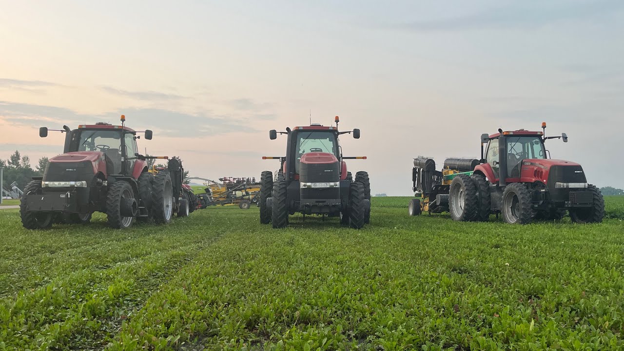 A short but Productive Day of Merging Hay - YouTube