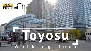 4K/Binaural Audio] Tachikawa Walking Tour - Tokyo Japan 