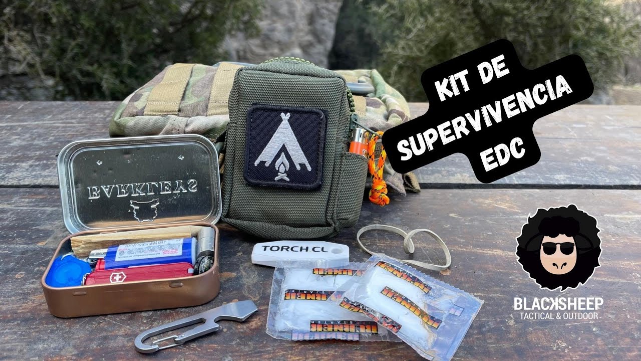 Hosa EDC Pouch Kit - Kit supervivencia completo con alicates multiusos –  Camping Sport