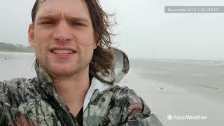 Storm chaser Connor McCrorey reports rising storm surge threat in Naples
