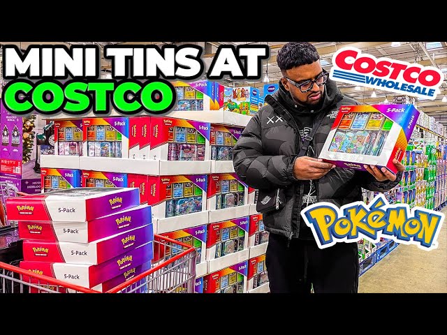 COSTCO EXCLUSIVE! Pokemon Kanto Mini Tins with Charizard Promo! 