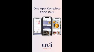 Uvi Health : One app, complete PCOS care - App Tutorial screenshot 1