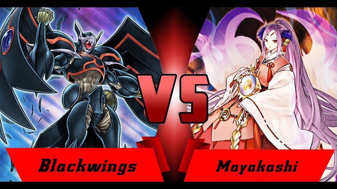 Yugioh: Blackwings Vs Mayakashi (Duel, December 2018 Format)