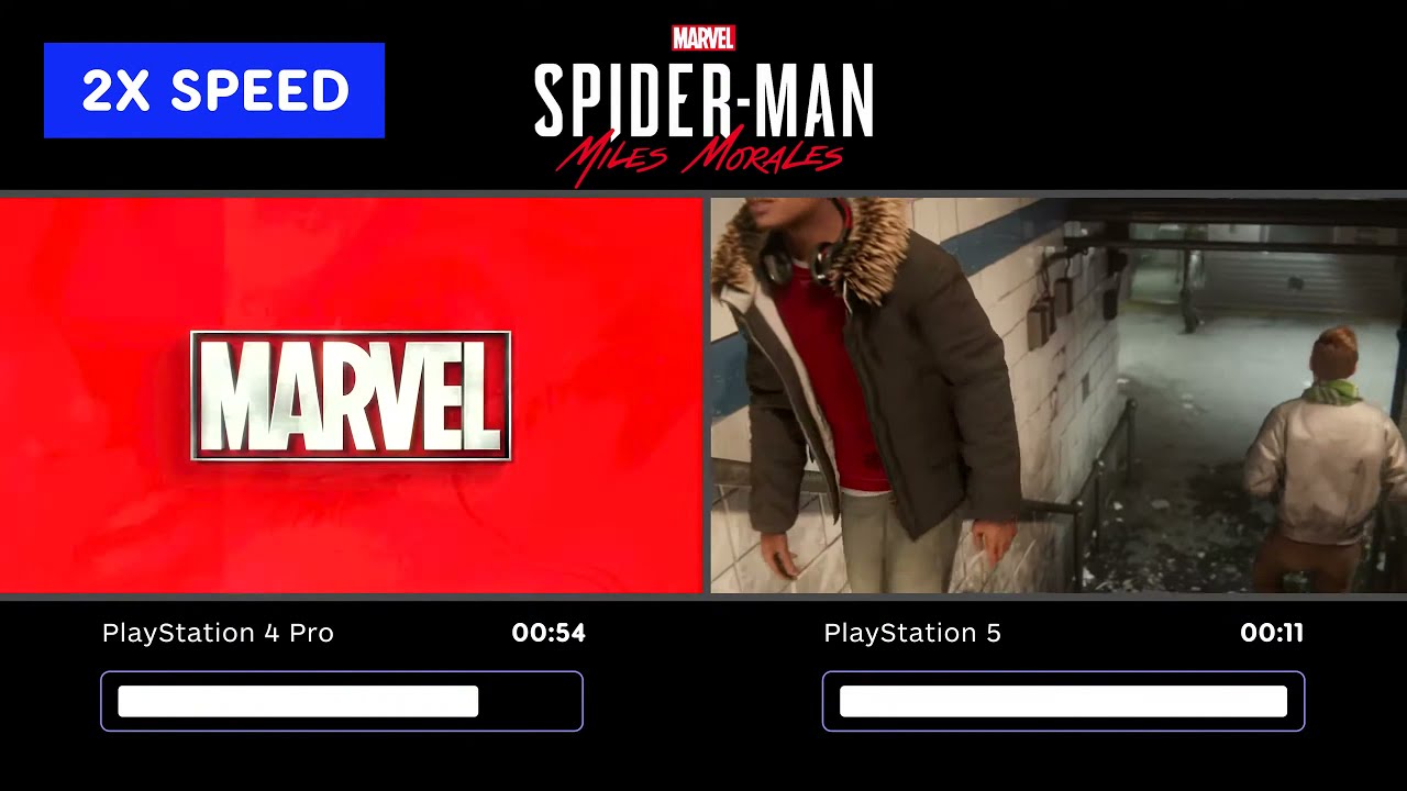 PS5 vs PS4 Pro - Loading Time Compared
