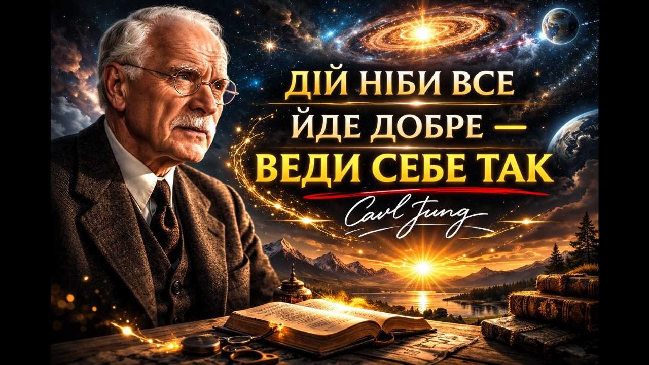 Поводьтеся так, ніби все завжди гаразд | Карл Юнг