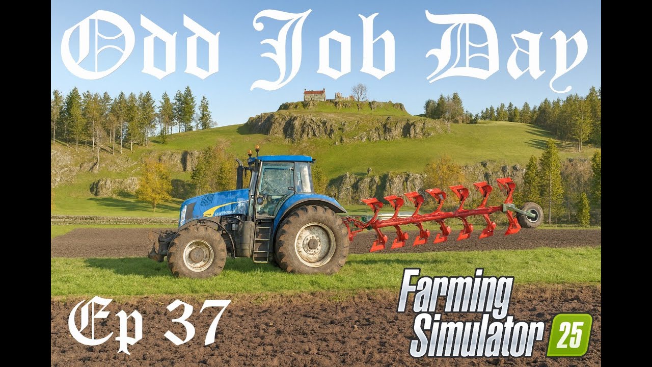 ДЕНЬ РАЗНОЙ РАБОТЫ - ЭПИЗОД 37 - КИНЛЕЙГ - Farming Simulator 25 - FS25