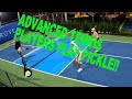 When tennis players play Pickleball with only a few months experience.