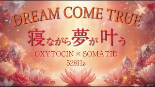早い人は今夜❣️寝ながら夢が叶う魔法のBGM♡オキシトシン×ソマチッド×DNA修復528Hz× | お金・恋愛・豊かさの循環で永遠の豊かさを手にいれるBGM.