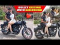 Bullet kissing with girlfriend  pihu aur prem kissing couples pihuaurprem pranks