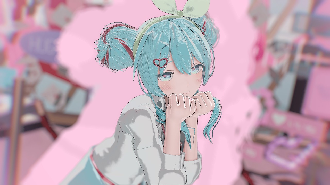 MMD] チェリーポップ / Cherry Pop - YYB Cherry Pop Miku 하츠네 미쿠