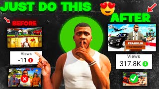 Der Mat karo ! Make Videos on these trending GTA 5 topics Fast.... (From 50 to 200K Views)