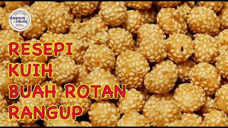 RESEPI KUIH BUAH ROTAN | TUTORIAL | RANGUP | KUIH MUIH | KUIH RAYA